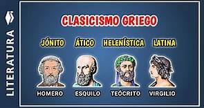 📗 El Clasicismo griego y representantes | Características del clasicismo griego