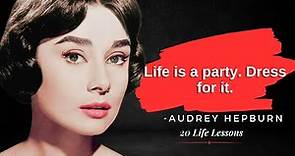 Audrey Hepburn Quotes: 20 Memorable thoughts of Grace and Elegance