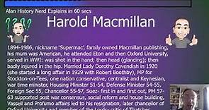 Done in 60 Seconds Harold Macmillan
