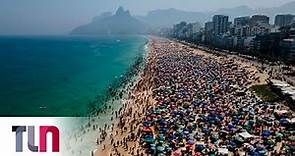 Ola de calor extremo en Río de Janeiro, la térmica llegó a los 60 grados