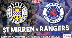 St Mirren v Rangers live stream and TV details plus team news for Premiership clash in Paisley