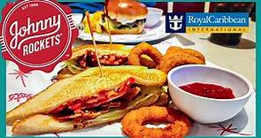 The Best Johnny Rockets Burger Experience | Harmony of the Seas Dining Review
