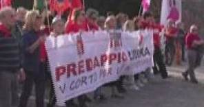 Predappio demo commemorates victory over fascism