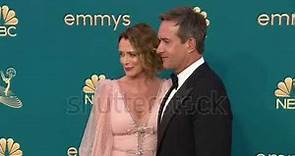 Keeley Hawes and Matthew Macfadyen - Emmy Awards (Golden Carpet)