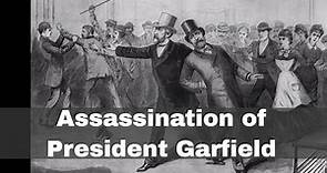 2nd July 1881: President James A Garfield shot by Charles J Guiteau