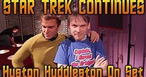 Huston Huddleston Set Visit - Star Trek Continues
