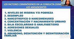 FACTORES CRIMINÓGENOS DE LA DELINCUENCIA JUVENIL