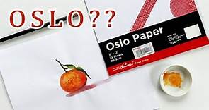 Can You Use Oslo Paper in Watercolor Painting? (Taglish)