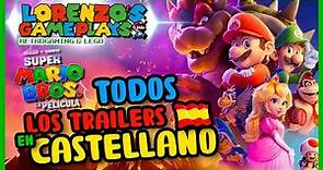 Super Mario Bros. La película TODOS los trailers en castellano