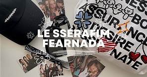 LE SSERAFIM FEARNADA Merch Unboxing