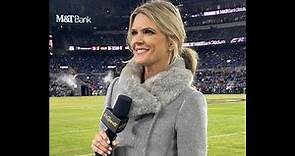 Melissa Stark's sideline outfits for 2022-23 NFL season
