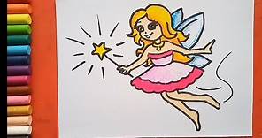 Easy and simple Fairy Drawing