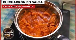 Chicharrón en Salsa Roja | Receta Sencilla