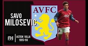 Savo Milosevic ● Goals and Skills ● Aston Villa 1995-96