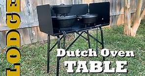Review of the Lodge Dutch Oven Table
