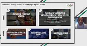 Vincent Pereira, Head of Virtual Sports & Gaming, IOC