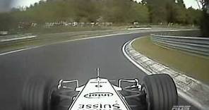 2007 F1 on Nurburgring Nordschleife - Nick Heidfeld (Full lap)