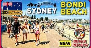 🐨Bondi Beach Sydney🦘(Sydney's most Iconic beach!) 4K Walking Tour / 4k Beach Walk