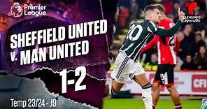 Highlights & Goles: Sheffield United v. Manchester United 1-2 | Premier League | Telemundo Deportes