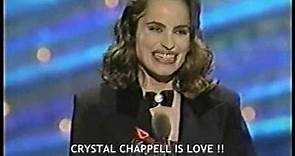 Crystal Chappell:"Hottest Female Star" Soap Opera Digest Award