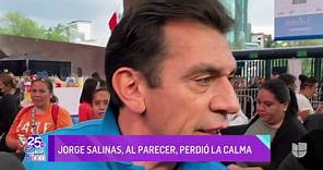 Jorge Salinas explota contra la prensa