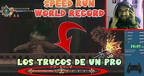 EL SPEED RUN RECORD MUNDIAL de BLASPHEMOUS con TODOS LOS JEFES y SIN GLITCHES