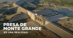 La presa de Monte Grande es una realidad. ¡El Sur avanza!