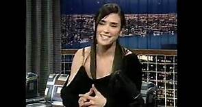 Jennifer Connelly on Late Night January 3, 2002