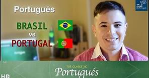 Portugués de BRASIL vs PORTUGAL - Principales diferencias - Acento portugués y brasileño
