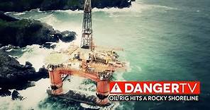 Oil Rig Hits a Rocky Shoreline | The Salvage Masters