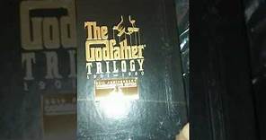 The Godfather Trilogy 1901-1980 VHS Box set unopening