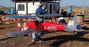 De Havilland DH.82 Tiger Moth. Aeromodelismo Soria. España.