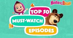 Masha and the Bear 2023 🔝 Top 50 Must-Watch Episodes 🌟📺 Best episodes cartoon collection 🎬