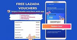 How to enter Lazada Vouchers - Redeem code - New 2022 Lazada Vouchers and Free shipping in Lazada