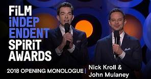 Nick Kroll and John Mulaney's Opening Monologue at the 2018 Film Independent Spirit Awards
