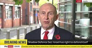 Shadow Defence Sec John Healey says he understands how deeply this is being felt by some Labour voters