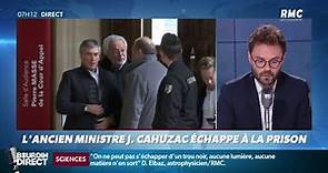 L'ancien ministre, Jérôme Cahuzac, échappe à la prison