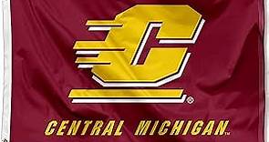CMU Central Michigan Chippewas University Large College Flag