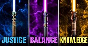 EVERY SINGLE Lightsaber Color Meaning Explained!