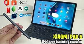 Xiaomi Pad 5 en Perú: APPS para TRABAJO y ESTUDIO (Smart Pen y Teclado Cover)