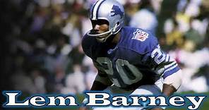 Lem Barney's Career with the Detroit Lions