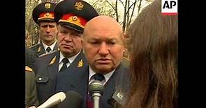 RUSSIA: ULTRANATIONALIST LEADER ZHIRINOVSKY ATTACKS TV JOURNALISTS