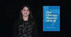 Chicago Manual of Style (17th Edition)
