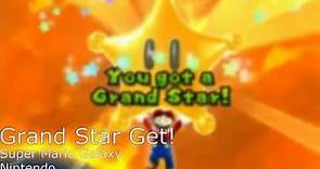 Final Grand Star / Grand Star Get! - Super Mario Galaxy
