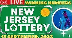 New Jersey Evening Lottery Draw Results - 13 Sep, 2023 - Pick 3 & 4 - Cash 5 - Pick 6 - Powerball