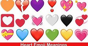 Heart Emoji Meanings