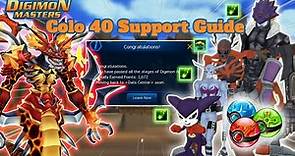 DMO Sup Guide : How To Support in Colosseum 40 - Digimon Masters Online - GDMO