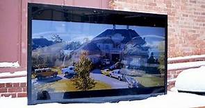 SunBrite Outdoor 4K TV Review: Watching TV in the snow