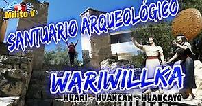 SANTUARIO ARQUEOLÓGICO DE WARIWILLKA ( Ubicado en el centro poblado de HUARI - HUANCAN - HUANCAYO