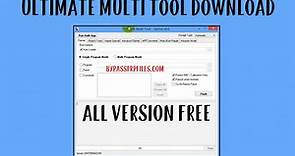 Download Ultimate Multi Tool [UMT Latest Setup] Update (All Version) 2023